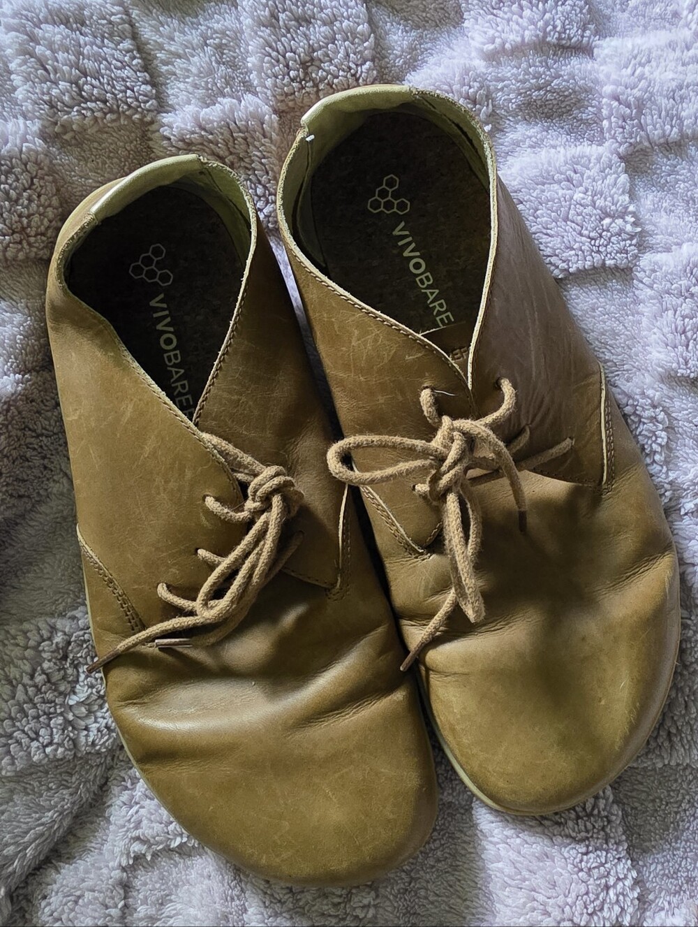Vivo Barefoot Ra IV tan leather Barefoot Shoes